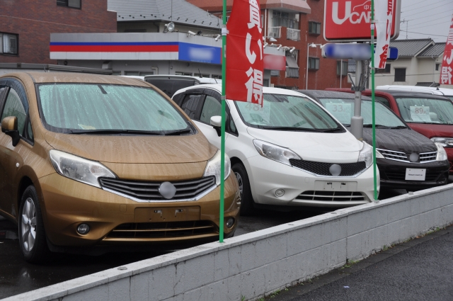 地元の中古車販売店の在庫